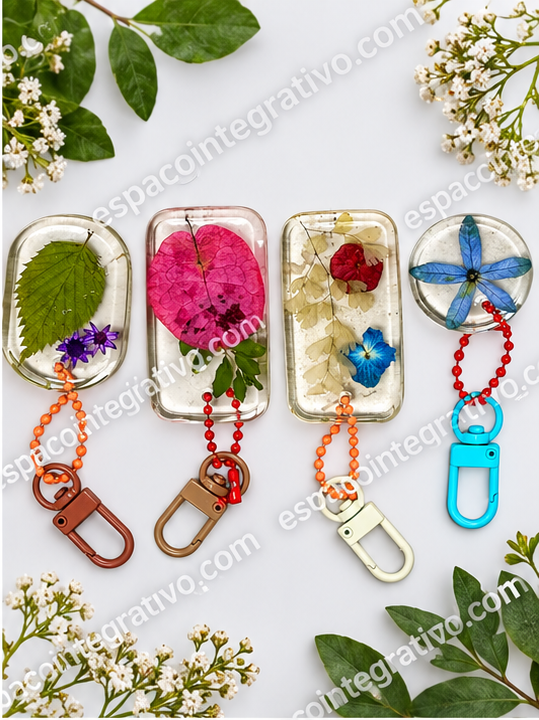 Chaveiros Florais